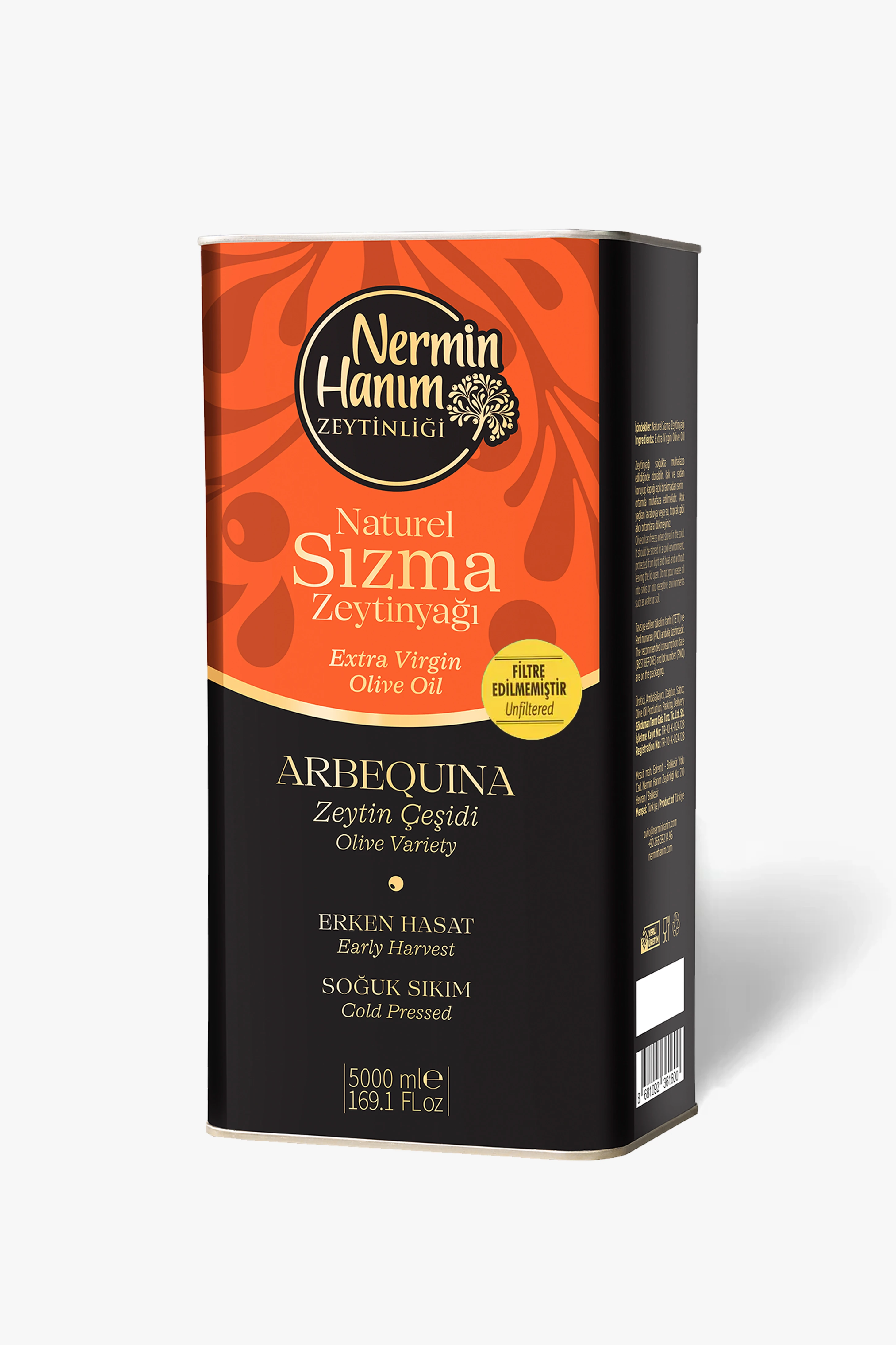 Nermin Hanım Zeytinliği şişe görseli 2