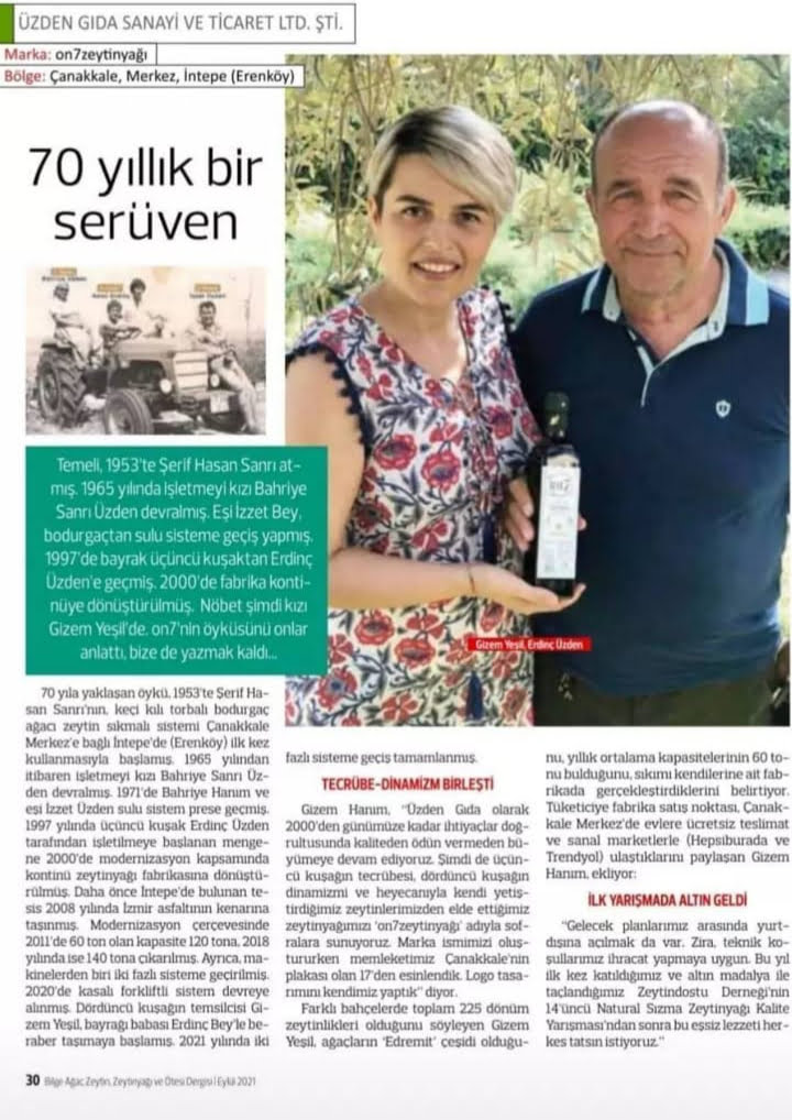 On7 Zeytinyağı hakkında görseli