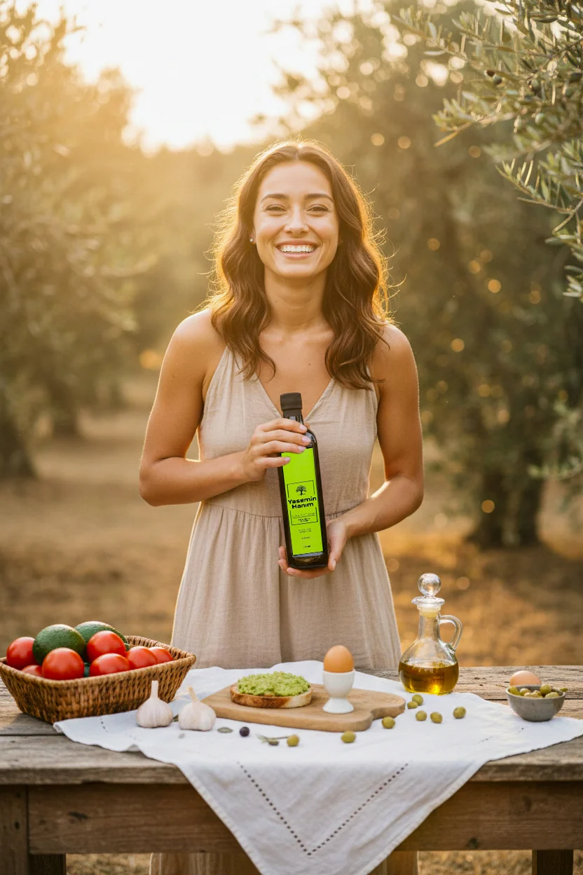 Yasemin Hanım Zeytinyağları şişe görseli 1