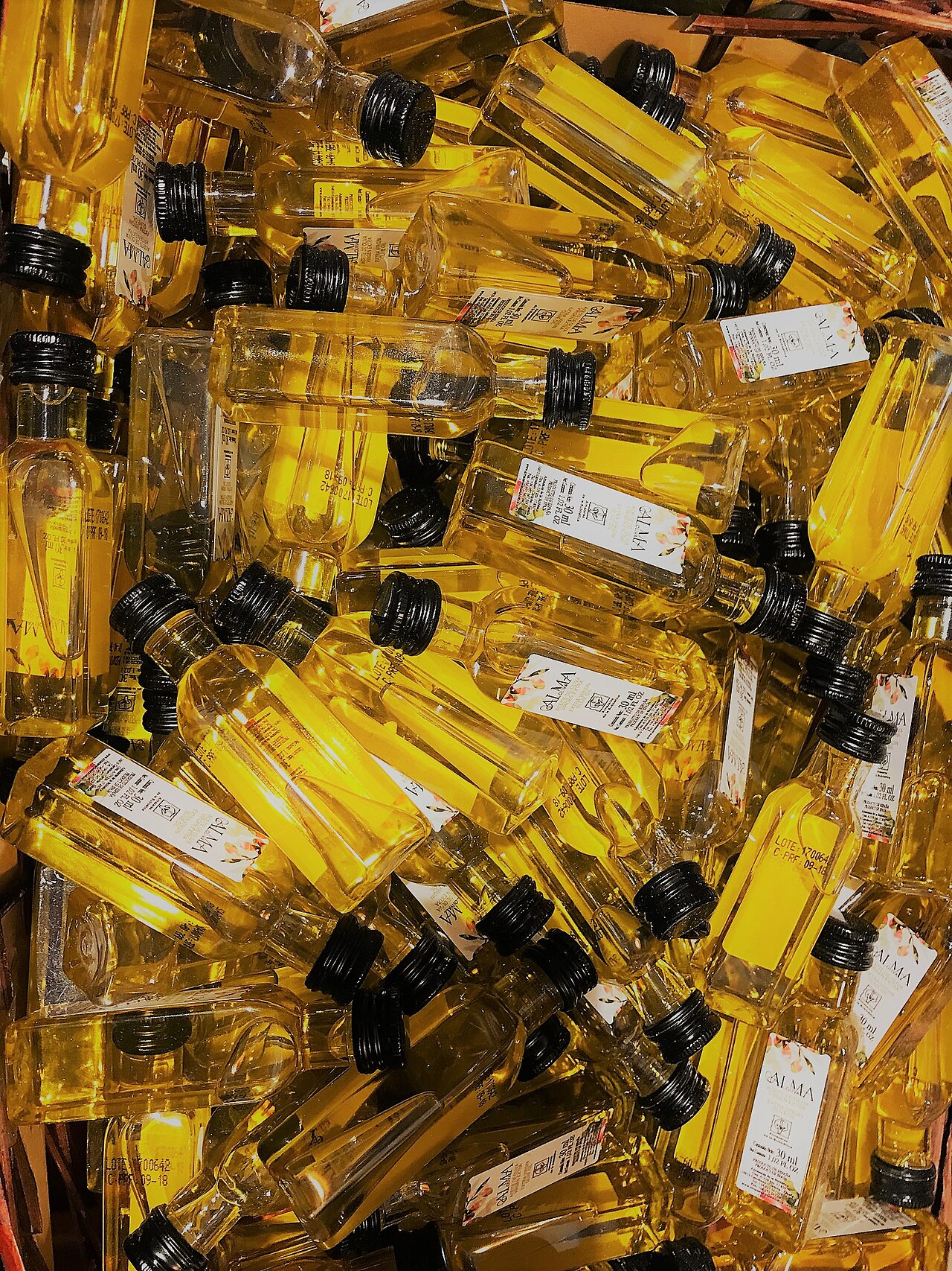 Bottles of Olive Oil