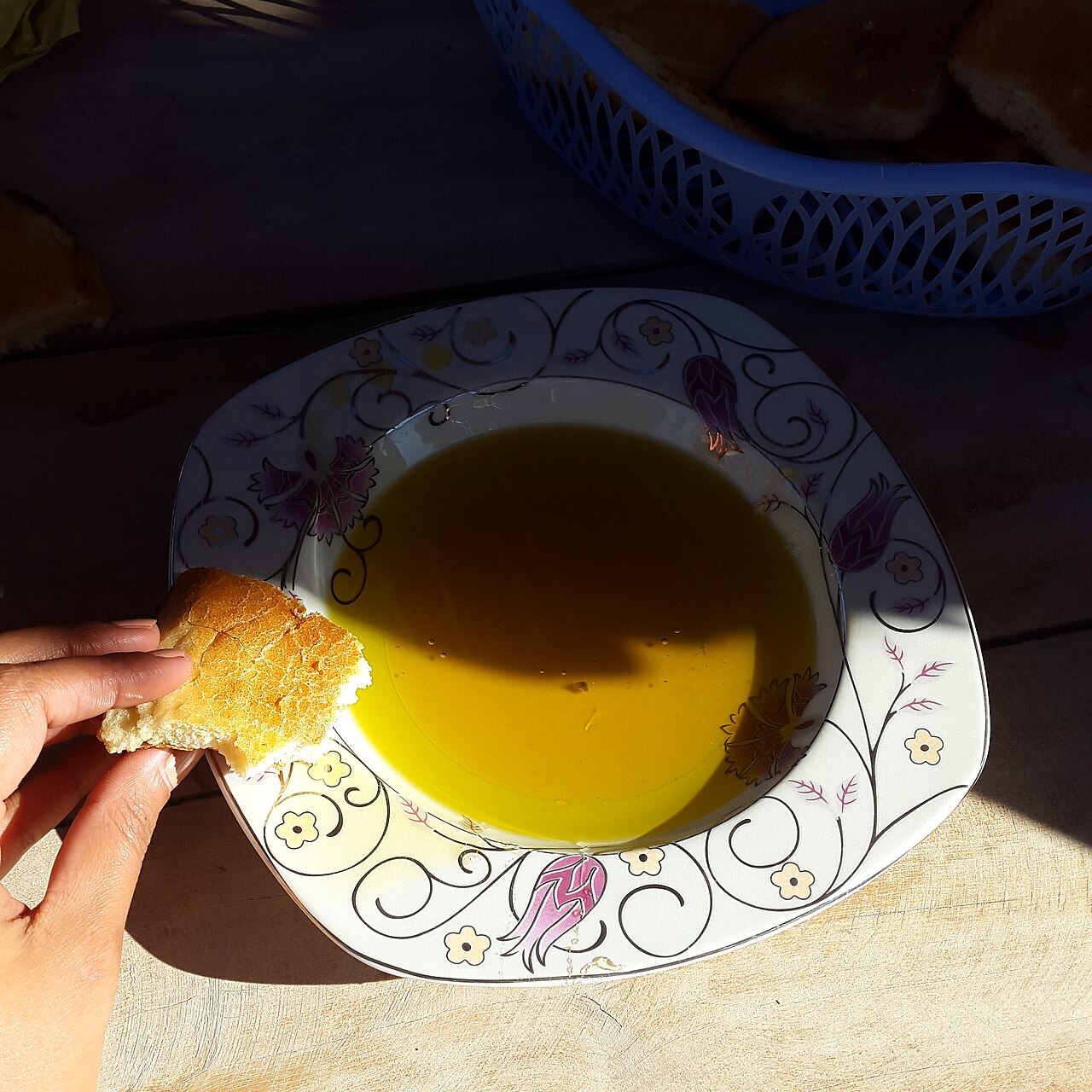 Olive oil and honey